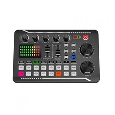 Live Sound Card, Mini Sound Mixer Board with 16 Effects and Voice Changer, No...