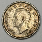 1941 Canada 10 Cents - George VI - Very Fine (VF) KM#34 - 80% Silver - 7695