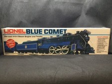 Lionel O/O27 Gauge CNJ Blue Comet 4-6-4 Steam Locomotive & Tender #6-8801