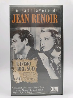 L'uomo Del Sud ZACHARY SCOTT BETTY FIELD Jean Renoir VHS Sigillato Clemi Video