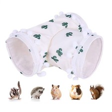 3 Way Guinea Pig Tunnel Small Pet Rabbit Tunnel Hide Rat Tube Hideout