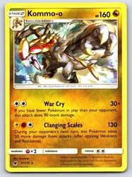 Kommo-o 77/111 Rare Crimson Invasion