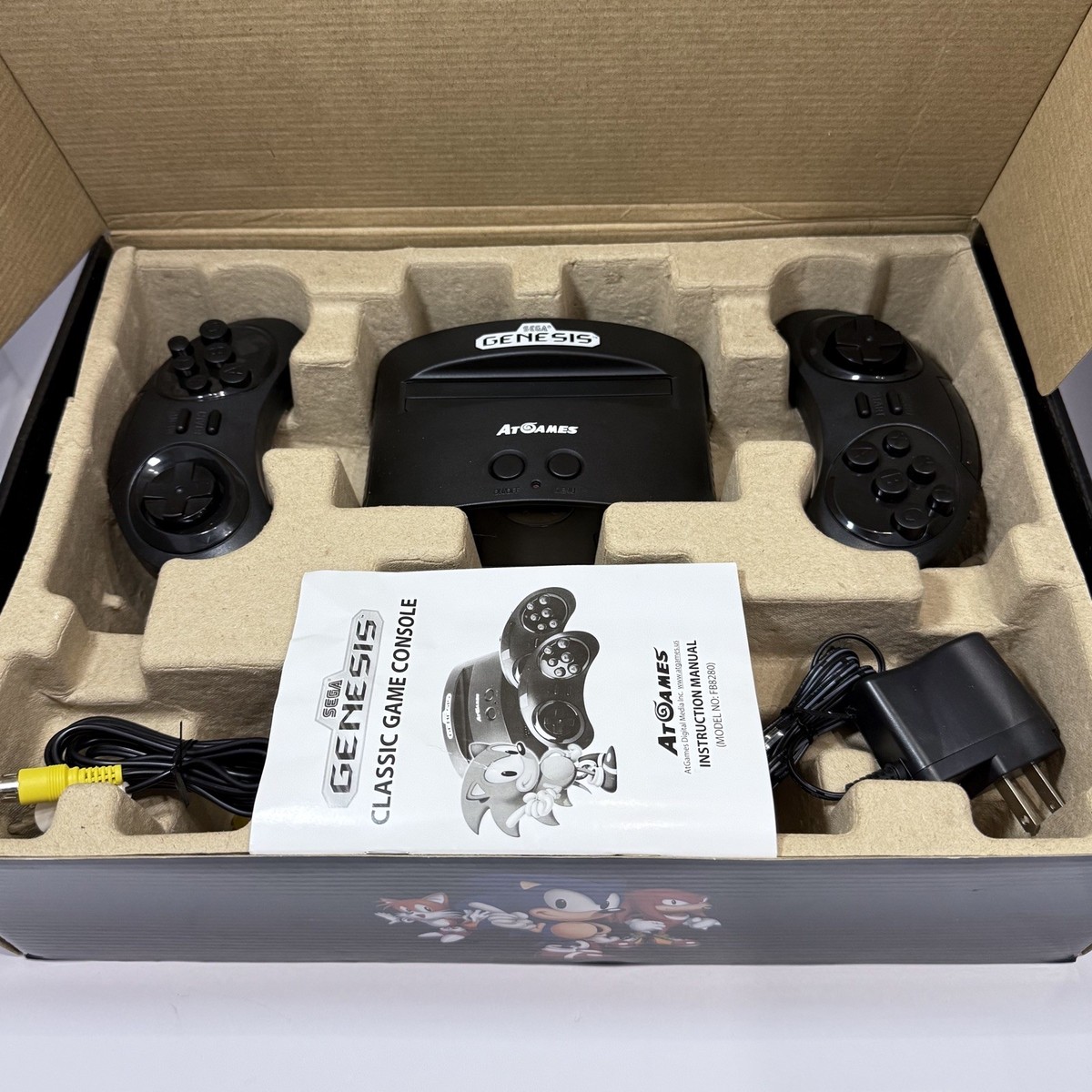 Sega FB8280 Genesis Classic Game Console Plug and Play for sale