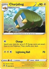 Charjabug Rebel Clash 065/192 Regular Uncommon 2020 Pokemon TCG Near Mint