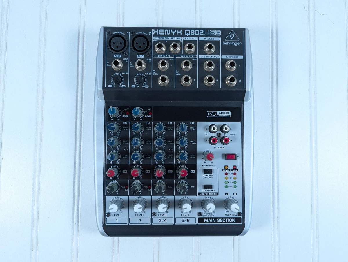 Behringer Xenyx 802 Mixer for sale - eBay