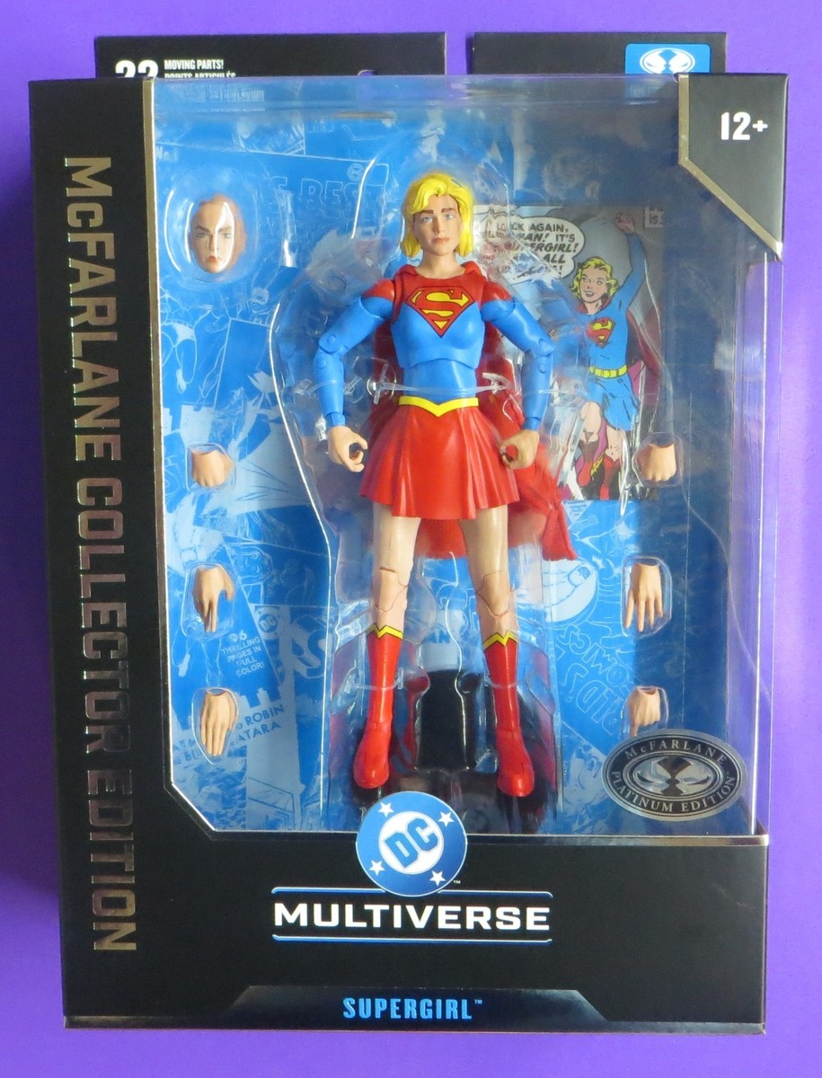 McFarlane DC Multiverse SUPERGIRL PLATINUM Action Comic Collector