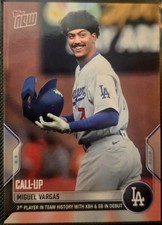 2022 Topps Now - Call-Up Miguel Vargas #652 /1419 (RC)