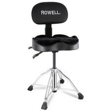 Hydraulic Drum Throne with Backrest  Adjustable HeavyDuty Drummer Seat