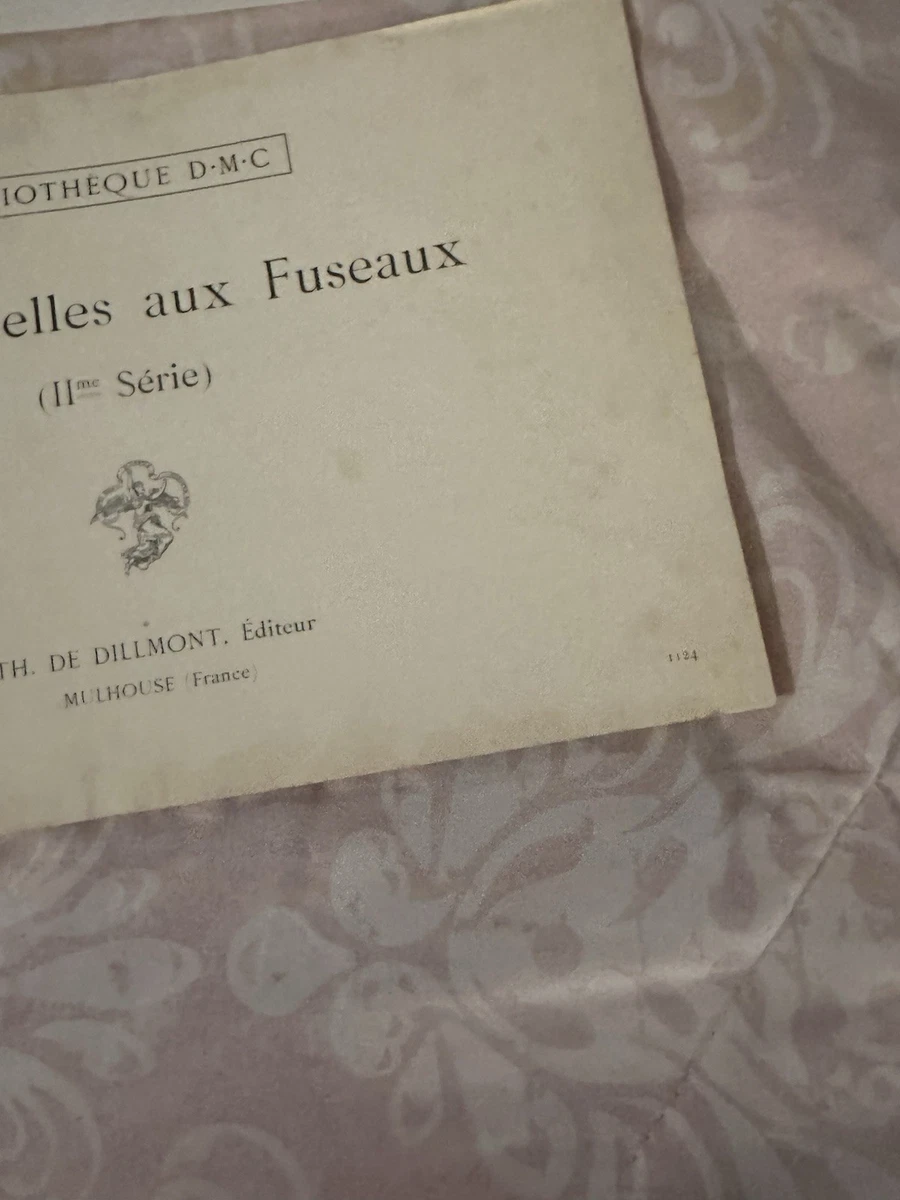 1924 DMC Les Dentelles aux Fuseaux IIme Serie Bobbin Lace Patterns Dillmont