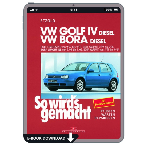 Vw Bora/Jetta 4 Typ 1J2 1998-2005 So Wird's Gemacht Reparaturhandbuch Ebook-image