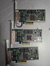 3 - Pack IBM 00RX892 4-Port Ethernet 1GB Network Adapter Card