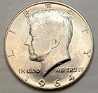 1964 90% Silver Kennedy Half Dollar in Brilliant Uncirculated