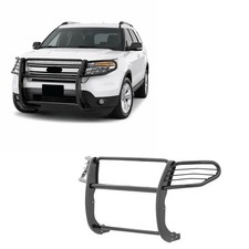 Black Horse Grille Guard Brush Guard Modular Black Fit 2011-2015 Ford Explorer