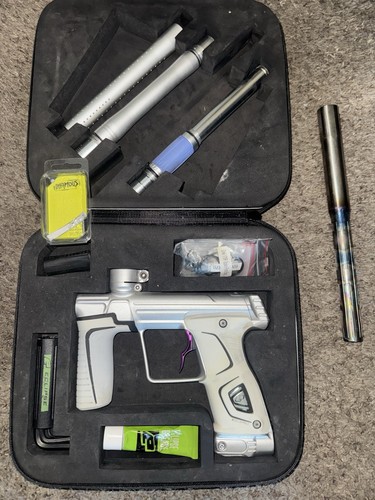 Planet Eclipse 170R Paintball Marker Package with OG Case, Barrels, Accessories