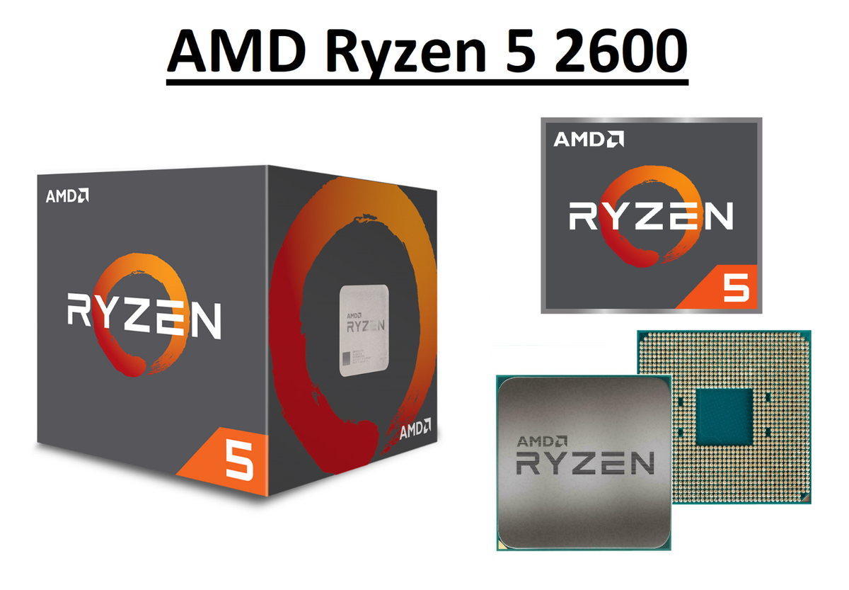 AMD Ryzen 2600 Hexa Core Processor GHz, Socket AM4