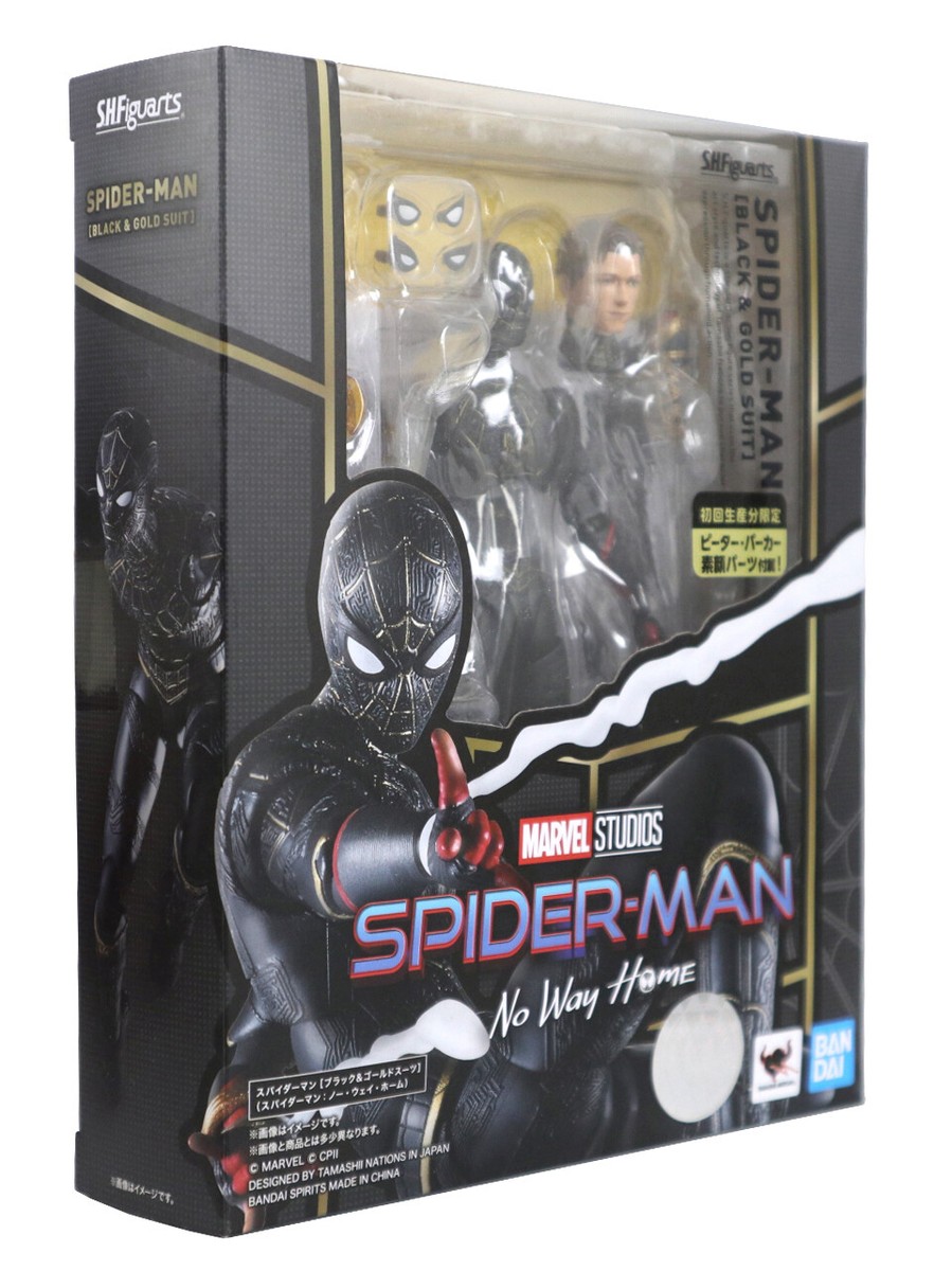 SHFiguarts スパイダーマン [ブラック＆ゴールドスーツ] Amazon.com: BANDAI S.H. Figuarts Spider-Man Black & Gold Suit