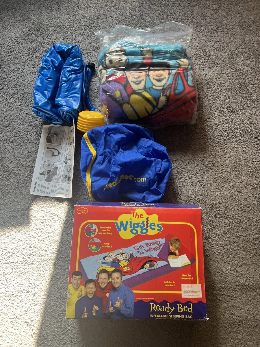 Inflatable bed in a bag outlet