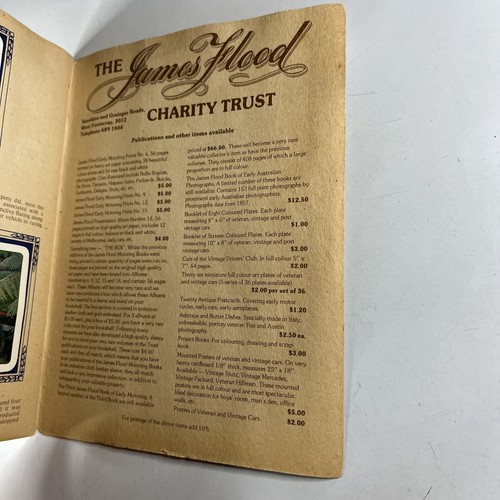 A James Flood Album of Motor Cars Number One Complete Vintage Paperback Book - Picture 6 of 11