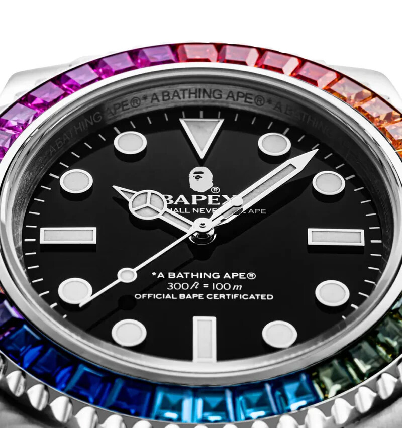 A BATHING APE Men's Goods TYPE 1 BAPEX CRYSTAL STONE SILVER A BATHING APE Men's Goods TYPE 1 BAPEX CRYSTAL STONE SILVER