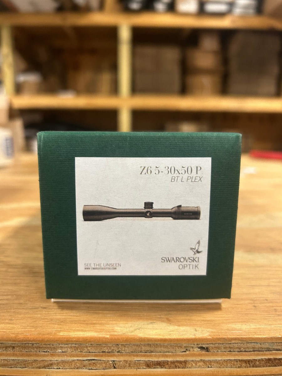 Swarovski Z6 5-30x50 Ballistic Turret Plex Rifle Scope 59910 | eBay