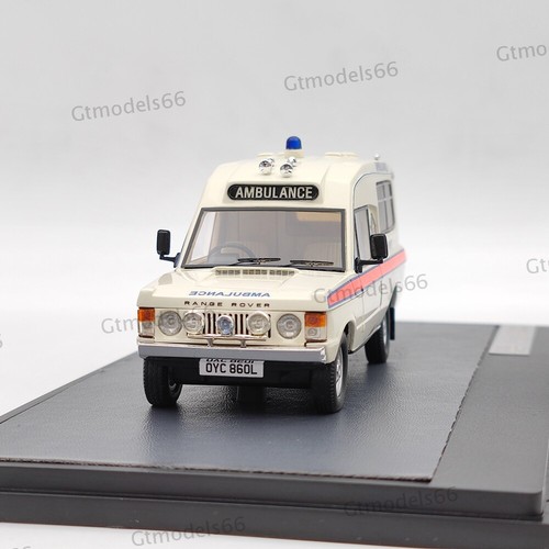 1/43 MATRIX-MODELS Herbert Lomas Range Rover Somerset Ambulance Service Resin - Picture 5 of 7