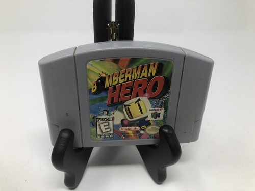 Bomberman Hero NINTENDO 64 N64 Game Tested + Working & Authentic! - Picture 4 of 6