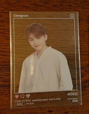 WOOZI -Ode to You- JAPAN Tour Limited Official Photo card