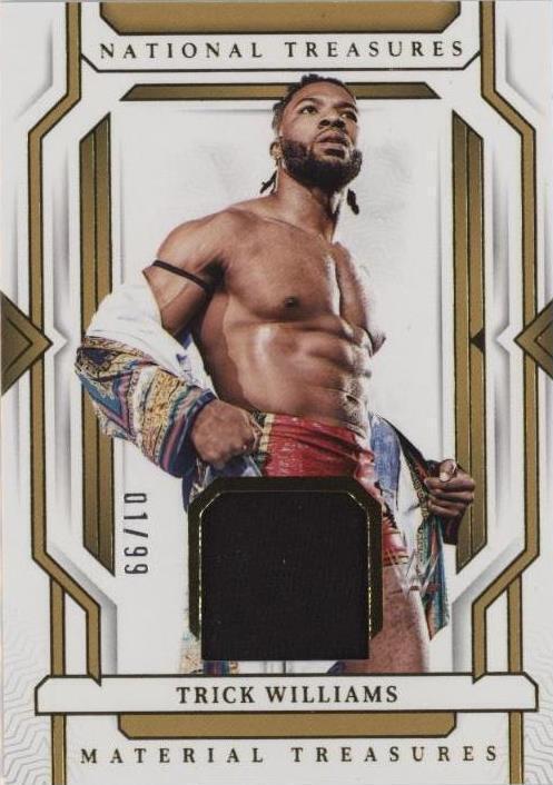2024 Panini National Treasures WWE - Trick Williams #MT-TWL for