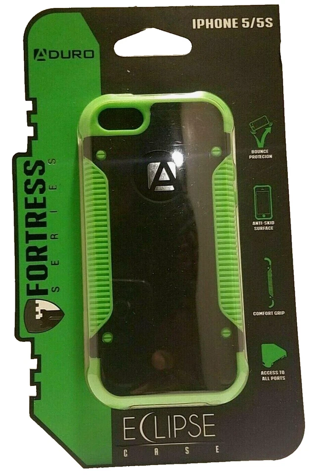 Чехол Aduro Eclipse для iPhone 5/5s зеленый черный - Изображение 2 из 4