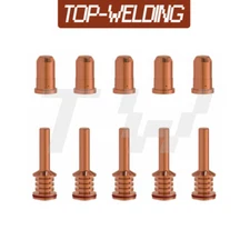 10pcs 420134 Nozzle 420132 Electrode Fit Fit powermax30 Air Plasma Torch