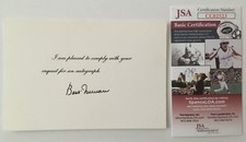 Bess Truman Signed Autographed 4x6 Card JSA Certified Harry First Lady
