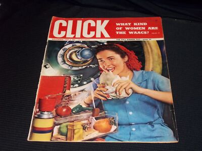 1942 NOVEMBER CLICK MAGAZINE - PASTY TURNOVER FRONT COVER - E 20037