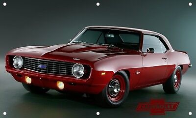 Camaro Burnout 3'X5' VINYL BANNER MAN CAVE MUSCLE CAR GARAGE SIGN MECHANICS SHOP Camaro Burnout 3'X5' VINYL BANNER MAN CAVE MUSCLE CAR GARAGE SIGN MECHANICS SHOP