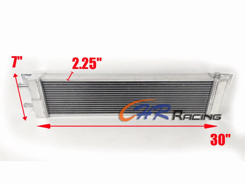 Aluminum Heat Exchanger Supercharger Air to Water Intercooler Turbo  30u0026#034;x7u0026#034;x2.25u0026#034; | eBay