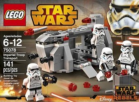 LEGO STAR WARS IMPERIAL TROOP TRANSPORT 75078 NEW FACTORY SEALED Stormtroopers