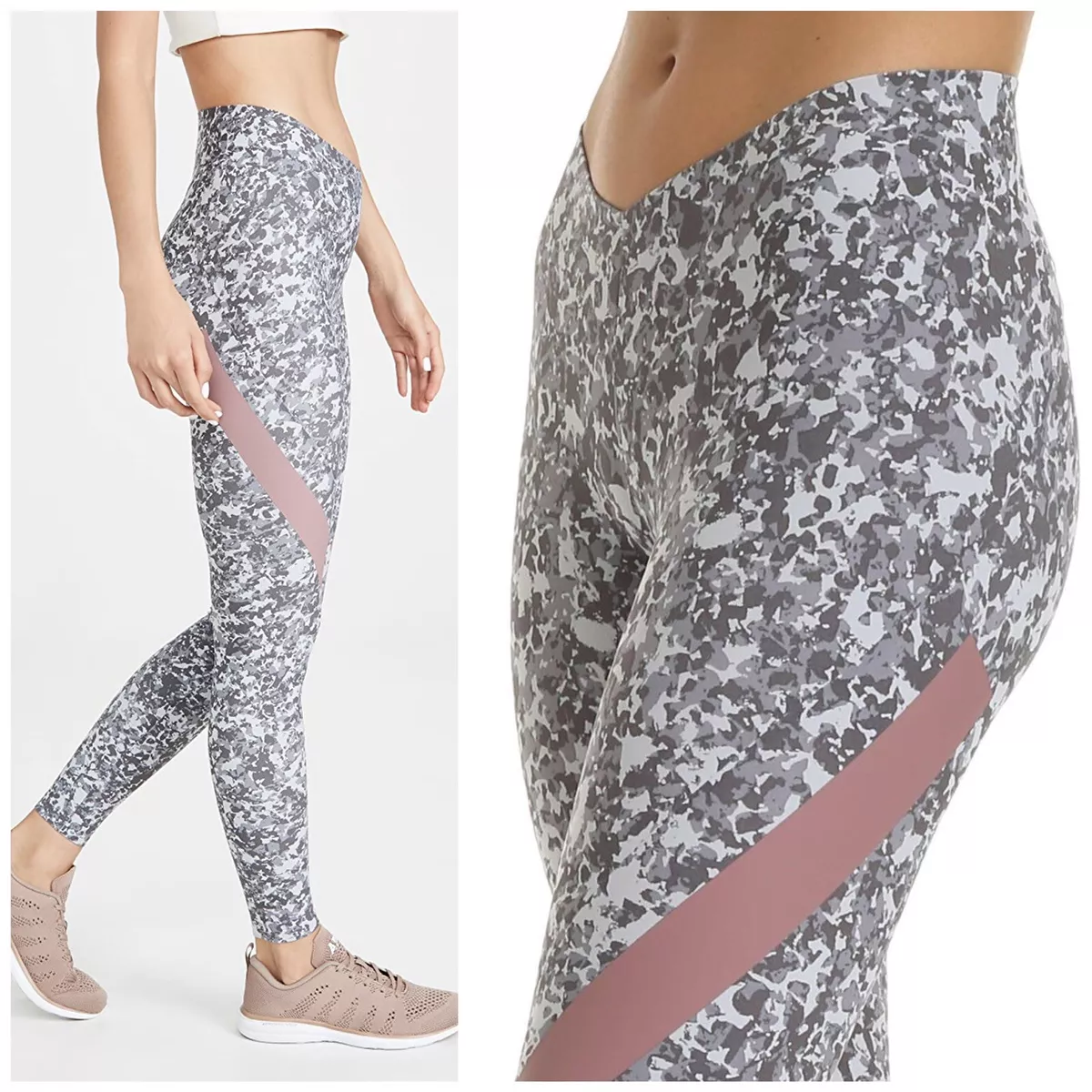 NWT Adidas by Stella McCartney Alphaskin 360 Tights High Rise Grey