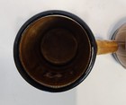Vintage Milk Brown Barrell Mug Made In Japan 3.5" Set Of 2 — photo 3