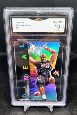 NBA シャキールオニール　Shaquille O'Neal SHAQ HEAT 2005-06 SPx Miami Heat Basketball Card #46 Shaquille O'Neal