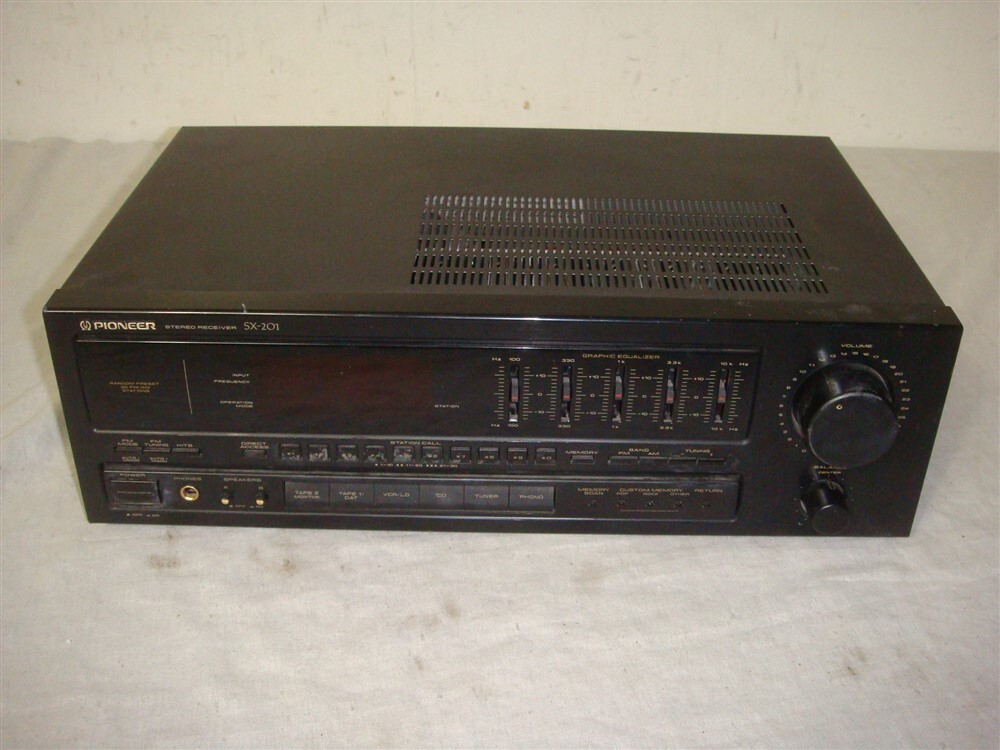 ラジオ・コンポ SONY STR-201 FM /AM STEREO RECEIVER SONY STR-201 FM /AM STEREO RECEIVER