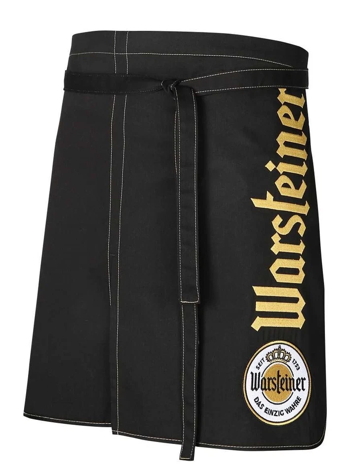 WARSTEINER BRAUEREI HAUS CRAMER KG Warsteiner Bistroschürze schwarz kurz