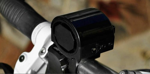 1 pièce klaxon de vélo cloche de vélo ultra-fort VTT route cyclisme sirène tireur électronique - Photo 7/17