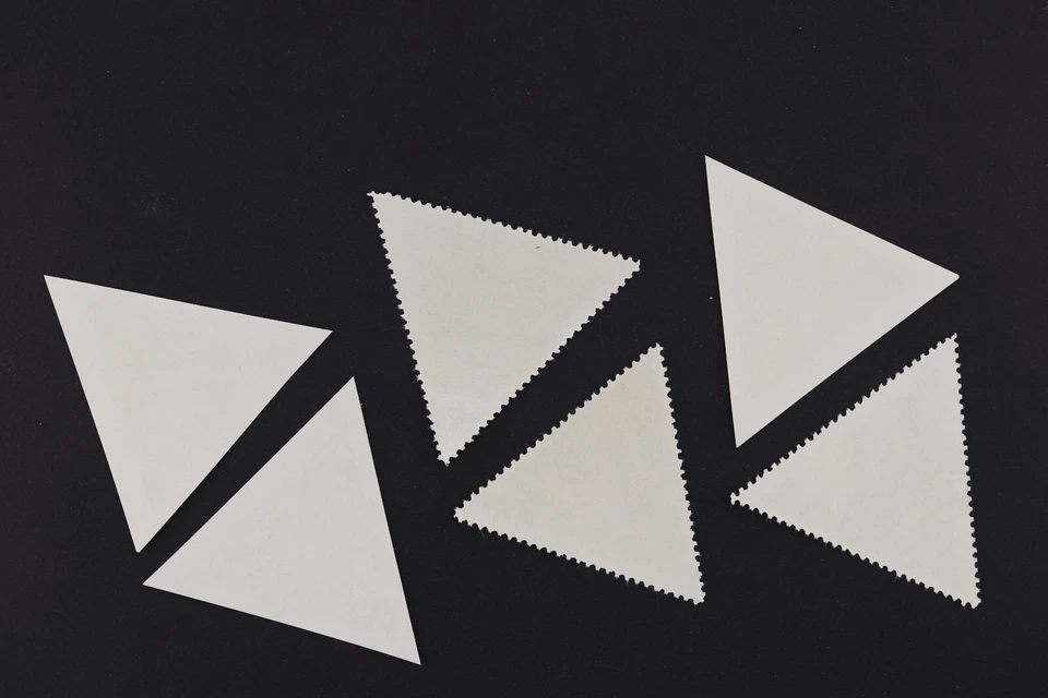 RATTLESNAKE ISLAND 5/10/25C STAMPS OUTDOORS LOT OF 6 PERFECT/IMPERFECT - Image 2 of 2