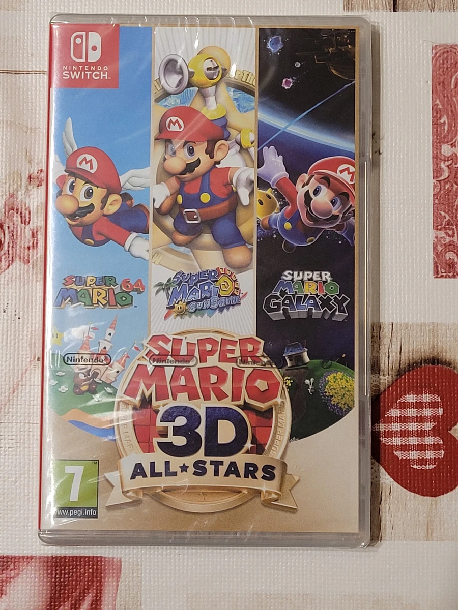 Super mario 64 cheap sunshine galaxy switch