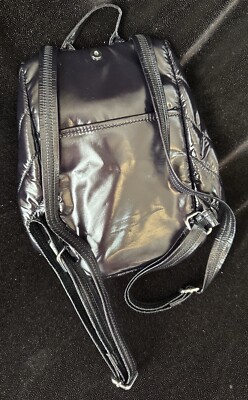 AIMEE KESTENBERG TAMITHA BLACK PUFFER MINI BACKPACK / HANDBAG | eBay