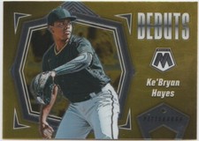 2021 Panini Mosaic Baseball Debuts #10 Ke'Bryan Hayes - Pittsburgh Pirates