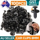 <!--F#f_0-->100XCar Plastic 8MM Scrivet Screw Clips Fit Door Boot Trim Panels Bumper Fastene<!--F/-->