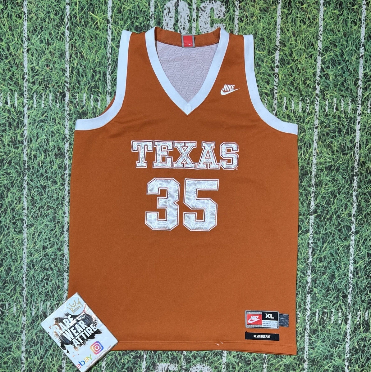 Kevin durant top longhorns jersey