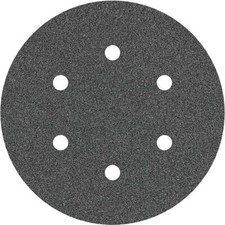 Bosch PRO Black Stone Sanding Disc 150mm 150mm 80g Pack of 5