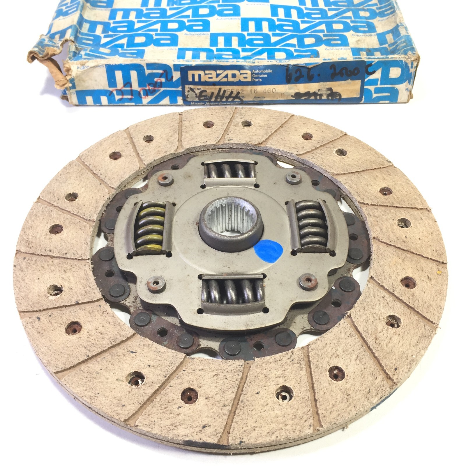 Mazda 626 2.0 Clutch Disc Assembly FE62-16-460 FE6216460 OEM NOS-image