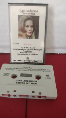 LYNN ANDERSON-YOU'RE MY MAN.USA CBS 1971.Audio Cassette Tape .
